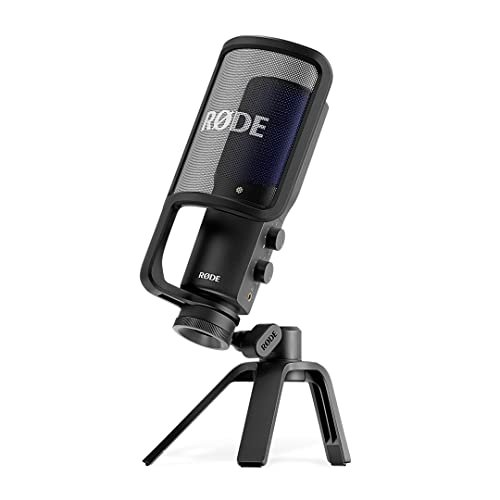 photo produit RØDE NT-USB+ Microphone USB professionnel pour l'enregistrement d'un audio exceptionnel directement sur un ordinateur ou un appareil mobile